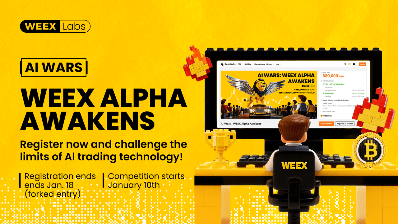 AI Crypto Trading Competition: Full Guide to Knowing WEEX Alpha Awakens