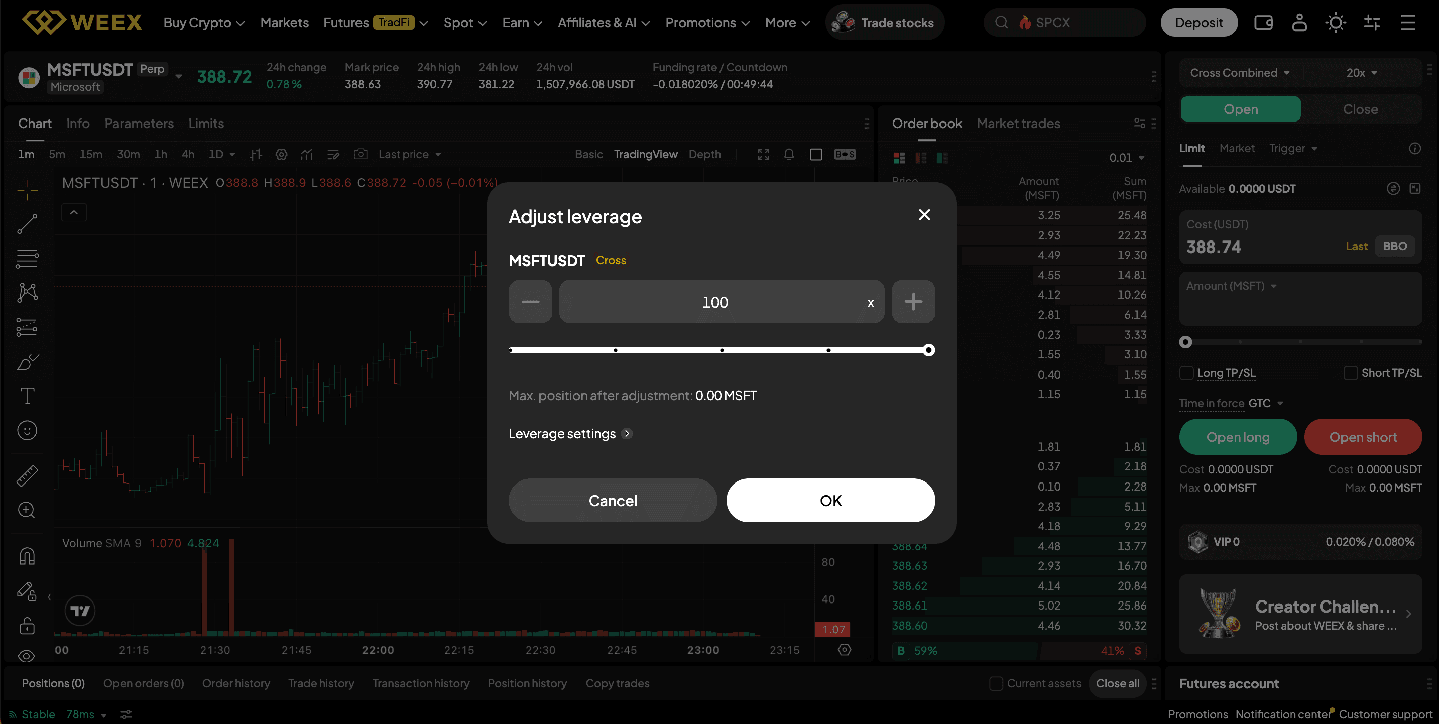 How to Buy MSFT Stock on WEEX