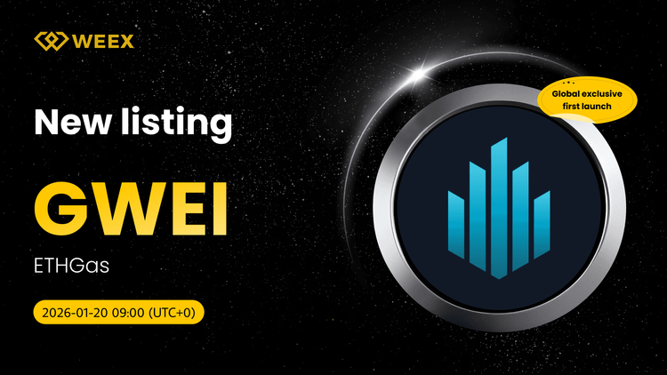 Exclusive First Launch: GWEI USDT Pair Listed on WEEX Spot