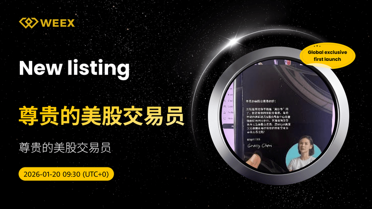 Global Exclusive First Launch: 尊贵的美股交易员 USDT Trading is Open on WEEX Exchange
